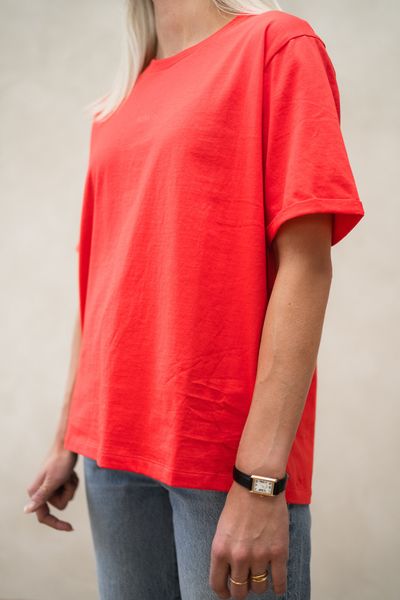 RAUSLinn Logo Tee Cayenne