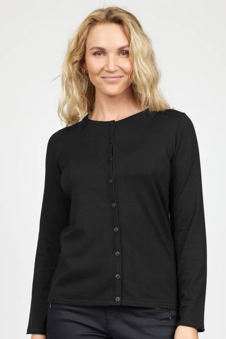 Hovedbilde LISSA - KNIT CARDIGAN Sort