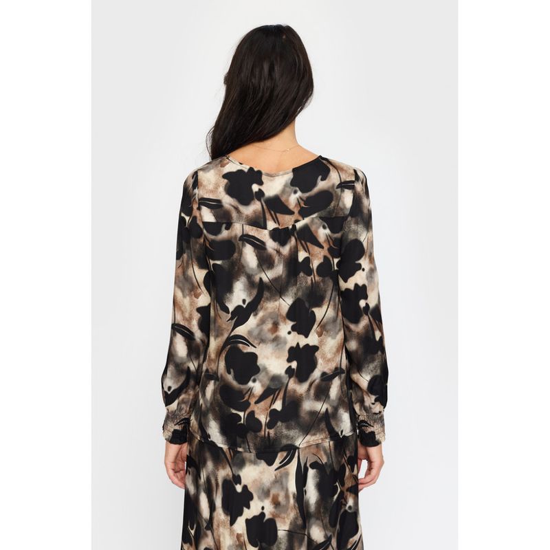 Susine Bluse Sort