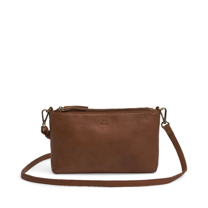 Hovedbilde MIKALAMBG CROSSBODY BAG  COGNAC W/BR. GOLD