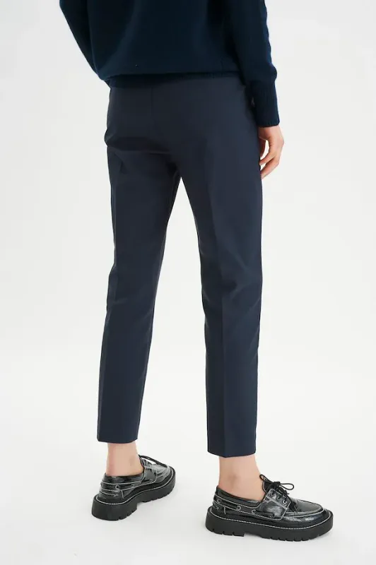 Zella Flat Pant Marine Blå