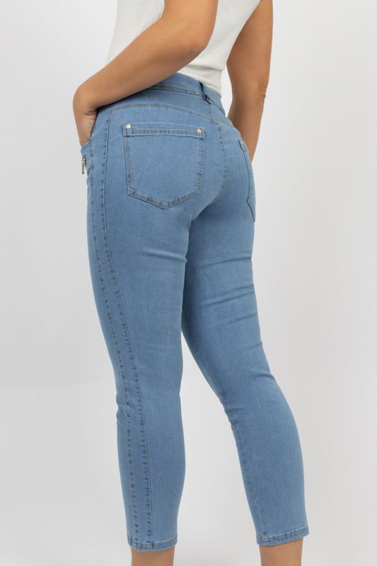 Radia Bukse- Lys Denim