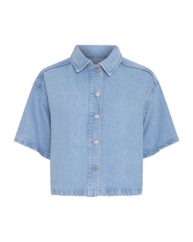 Saphina 2/4 Shirt Light Blue Wash