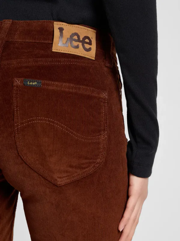 Marion Straight Brun Jeans