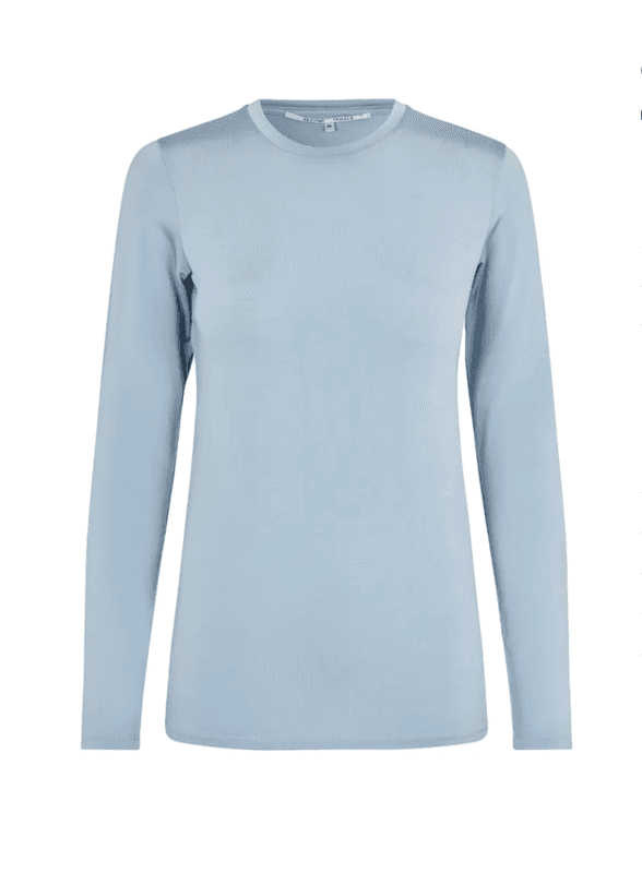 Callia O-Neck Tee Ashley Blue