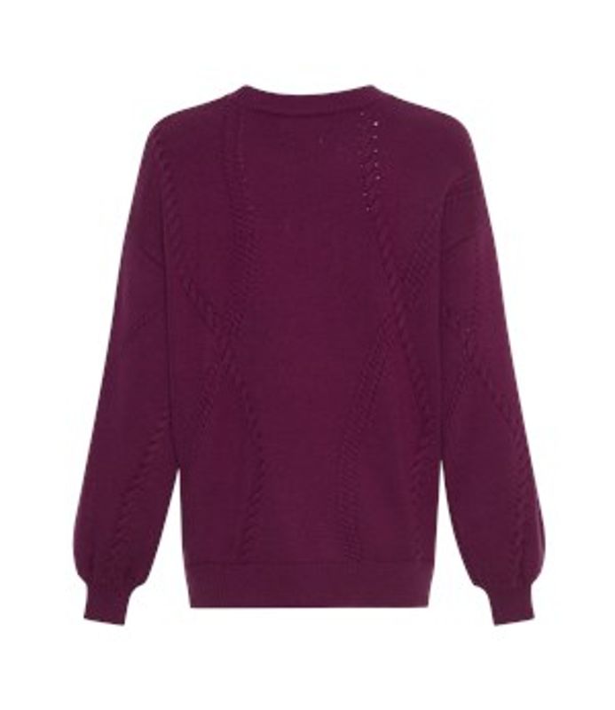 MSCHCecelia Peony Pullover Plum Caspia