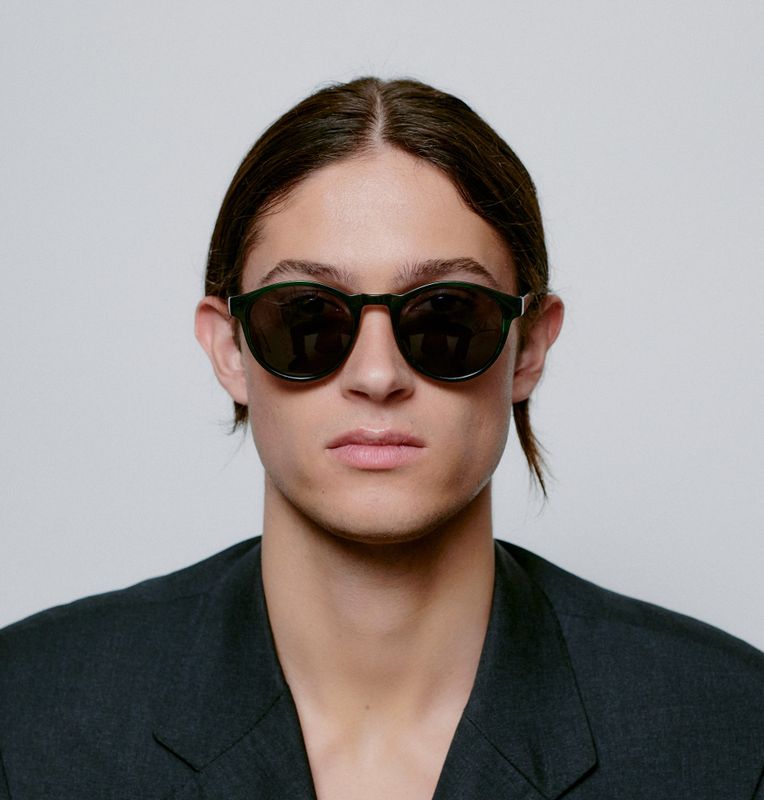  MARVIN  GREEN MARBLE TRANSPARENT