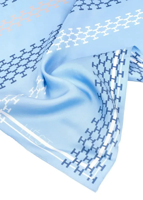 Isadora Silk Scarf Small Skyway