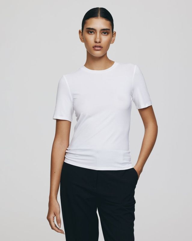 MSCHBetrina O SS Tee Hvit